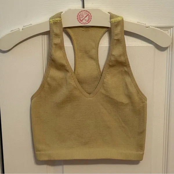 Free People Movement Free Throw Crop Tank in Citrus - Image 3