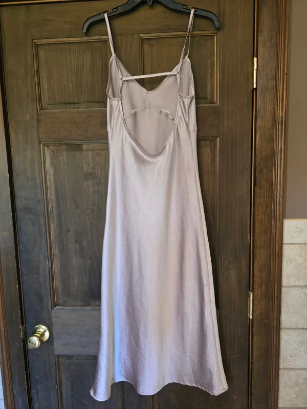 O Free People Slip Maxi Dress in Light Lavender Xs - Image 5