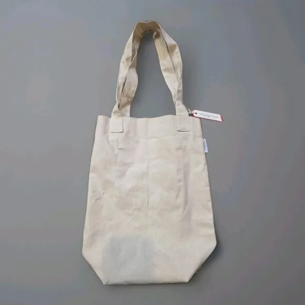 Cavallini & Co Library Books On Shelf Vintage Style Canvas Tote Bag 16" NWT - Image 4