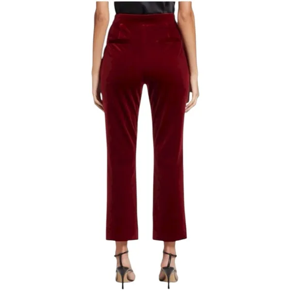 Favorite Daughter The Amore Pant Women’s Red Velvet Maroon Size 4 NWOT - Image 8