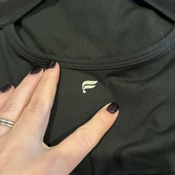 NWT Fabletics Black Hot Shot Pleated active dress w/shorts/bra/pockets SEE PICS - Image 9