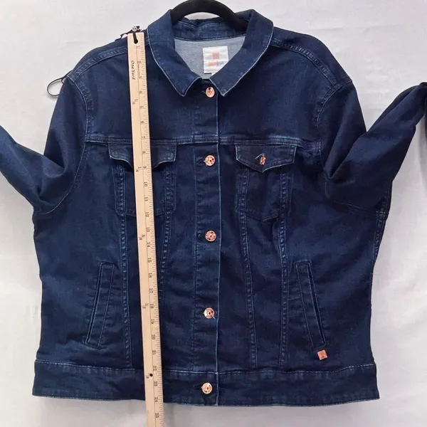 LulaRoe‎ Denim Jacket Blue 3XL - Image 9