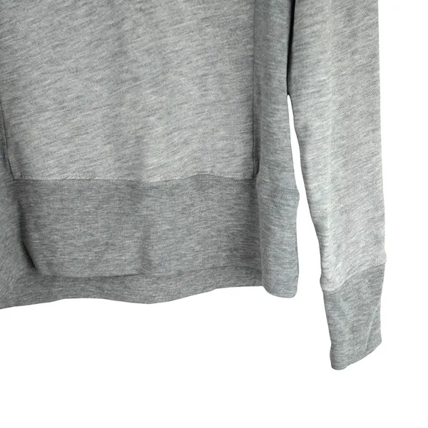 Madewell Hometeam Crewneck Sweater Size S Gray Colorblock Pullover‎ Knit Cotton - Image 6