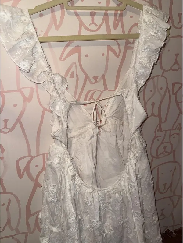 Women's White Dress - Image 4