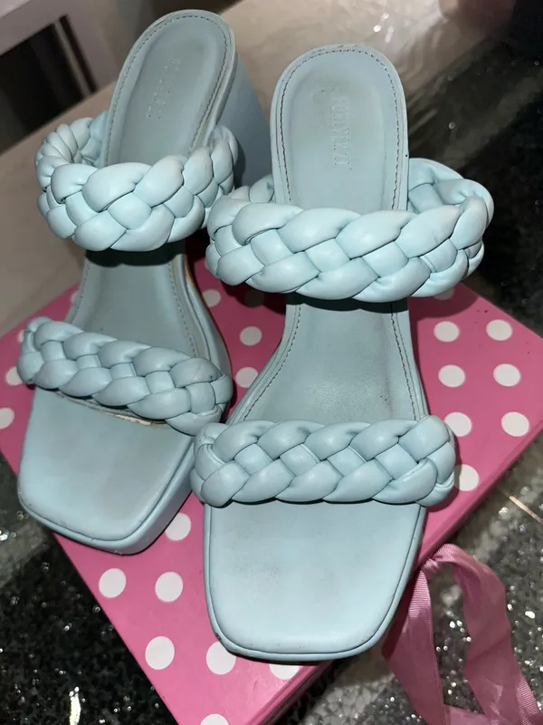 Forever 21 blue heels  - Image 2