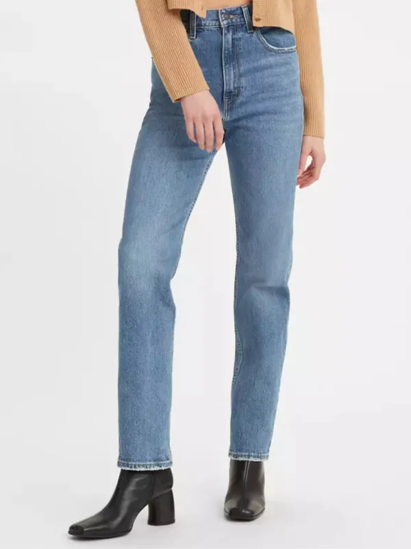 Levi’s Premium 70s High Slim Straight Jeans 27 Sonoma Case Medium Wash $108 - Image 11