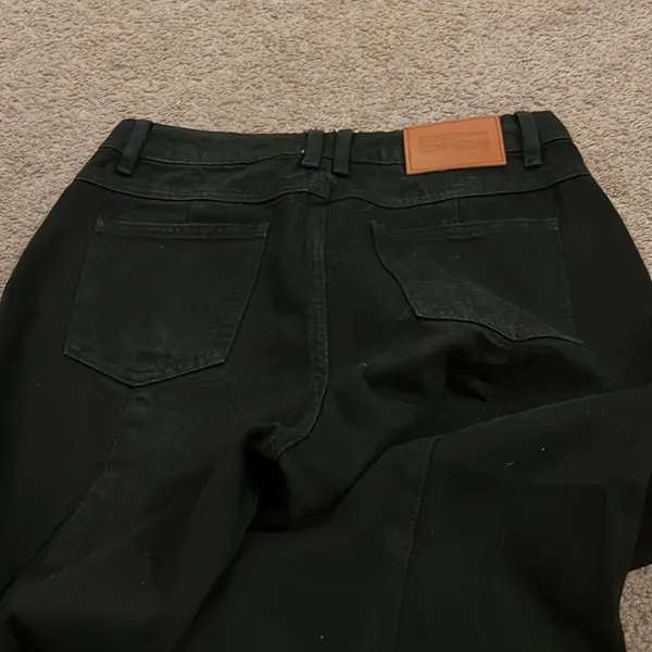 Princess Polly high rise black jeans 4‎ - Image 6
