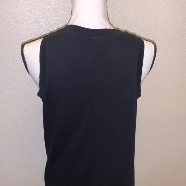 Old Navy black sleeveless knee length dress - Image 6