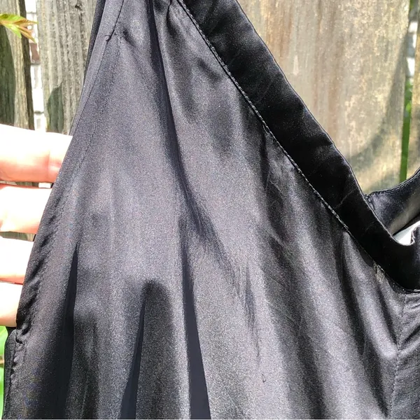 Cleobella Ainsley Black Satin Wide Leg Pants S - Image 9