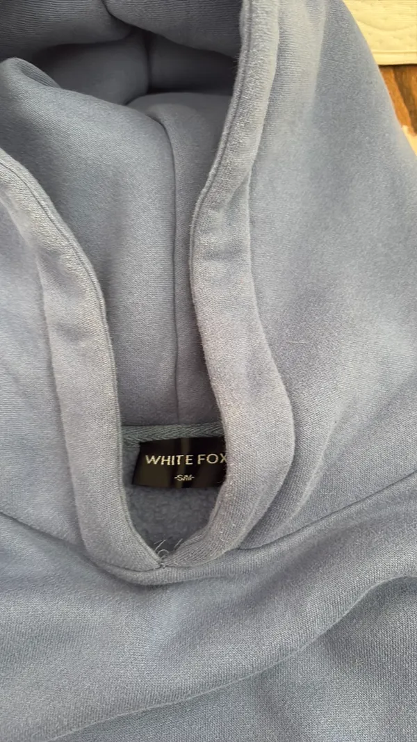 White Fox Boutique Hoodie blue - Image 3