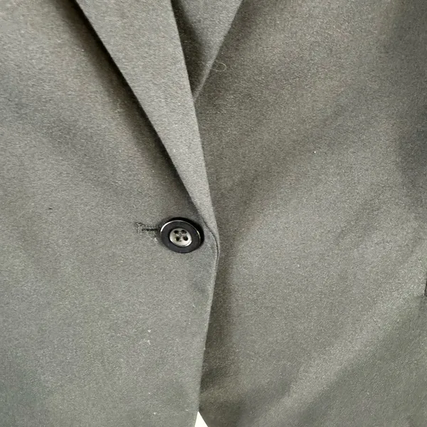 Red Hanger Black Single Breasted Button Front‎ Lined Professional Blazer Size XL - Image 4