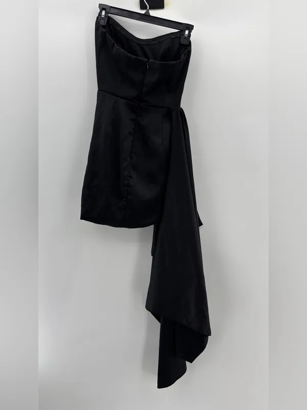 Katie May Chasing Dawn Strapless Black Mini Dress - Image 5
