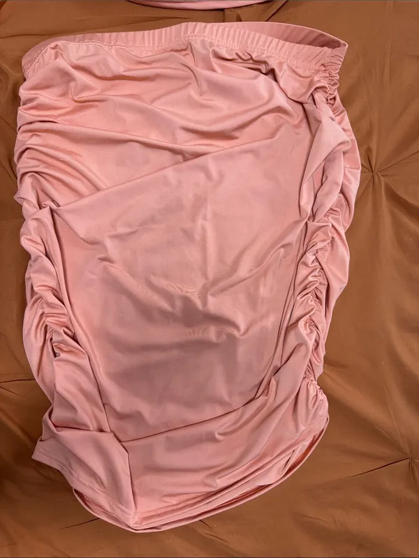 PrettyLittleThing Coral Color Coordinated Set - Image 3