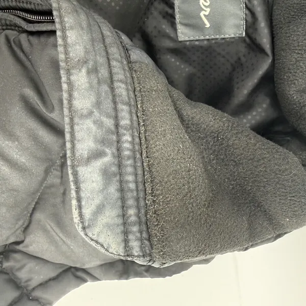 Eddie Bauer Womens Black Quilted Goose Down Puffer Vest Size M Full Zip‎ Outdoor - Image 7