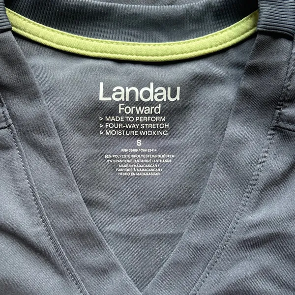 Landua scrubs!! Size small Gray - Image 4