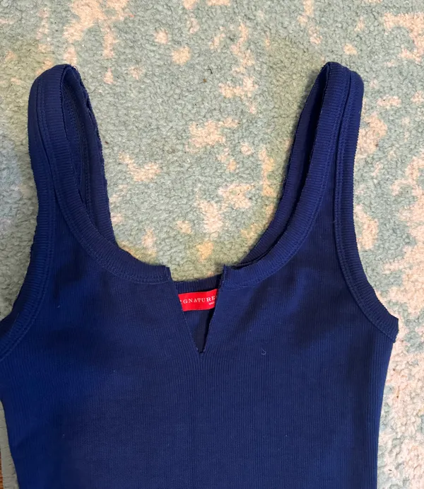 Signature 8 Blue Mini Dress - Image 2
