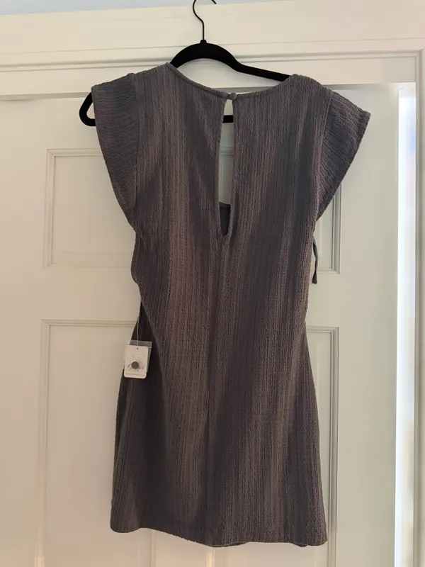Free People Grey Dress - Image 4