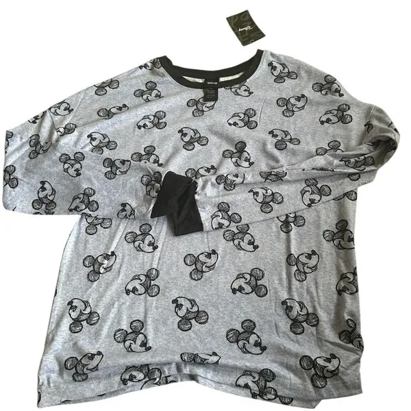 Disney Mickey Mouse Cozy 2-Piece Pajama Soft Cuddly Comfortable size Small, NWT - Image 6