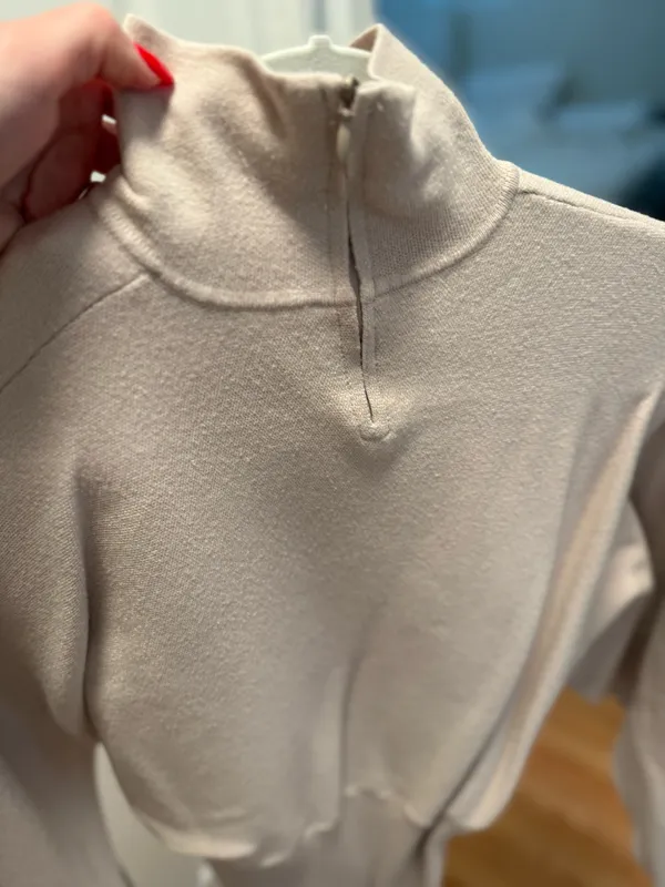 ZARA Sweater Dress Mini Turtleneck - Image 3