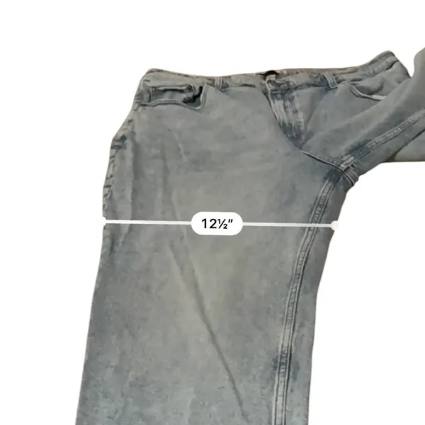Abercrombie & Fitch‎ Curve Love Ultra High Rise Ankle Straight Jeans Womens 18R - Image 9