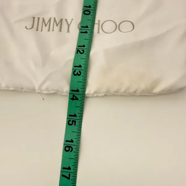 Jimmy Choo Drawstring Cover Dust Bag 14" L x 10"‎ W Travel Luxury Designer - Image 4
