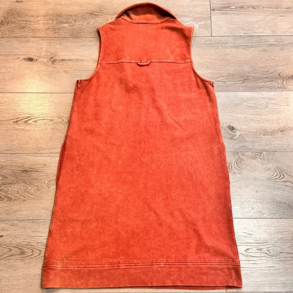 Doe & Rae Women's Sleeveless Collar Jersey Mini Dress Size Small‎ S - Image 2
