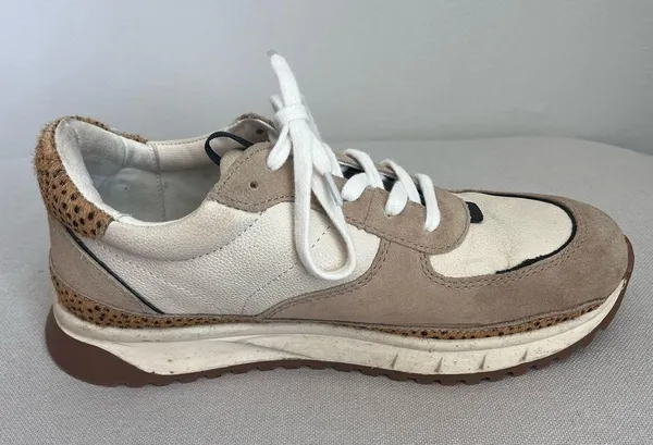 Women’s Madewell Tennis Shoes Size 8 Cheetah Print - Image 5