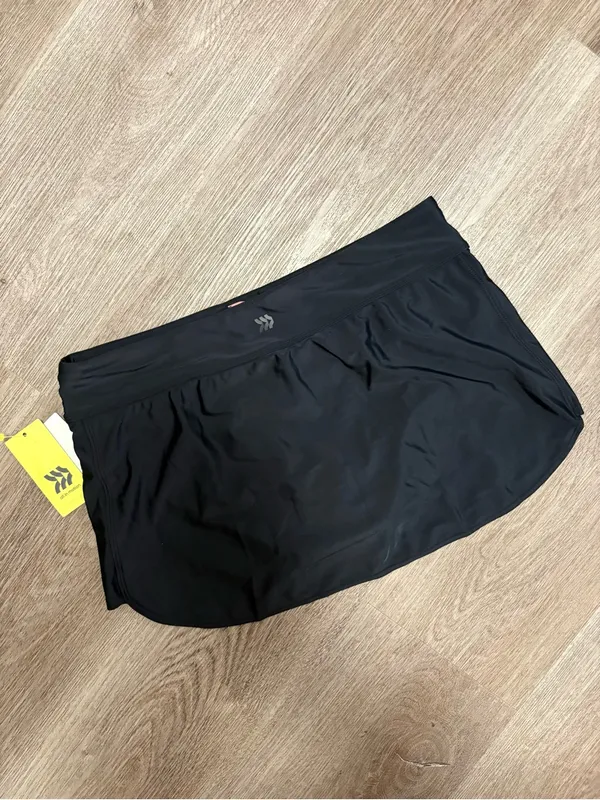 All in Motion Swim Skirt Black - Image 5