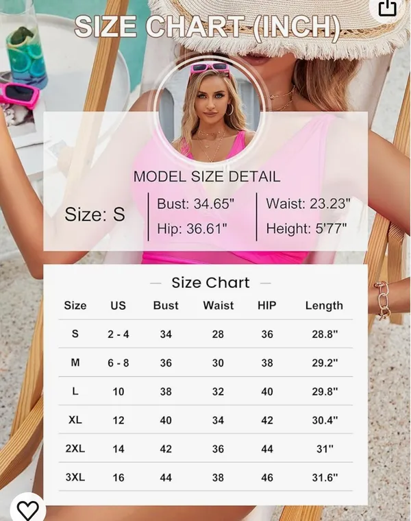 BMJL Women's Tummy Control Swimsuits Mesh Sexy One Piece Bathing Suits Slimming V Neck - Image 8