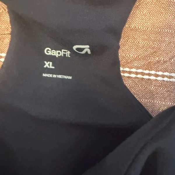 GAPFit Black Sports Bra - Image 2