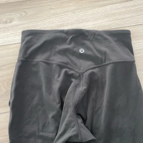 Lululemon Align Dark Gray Elastic Cuffed Nulu Joggers Size 4‎ - Image 6