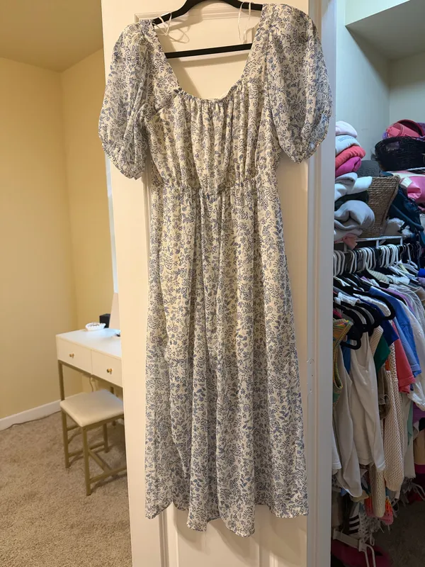 blue midi dress - Image 6