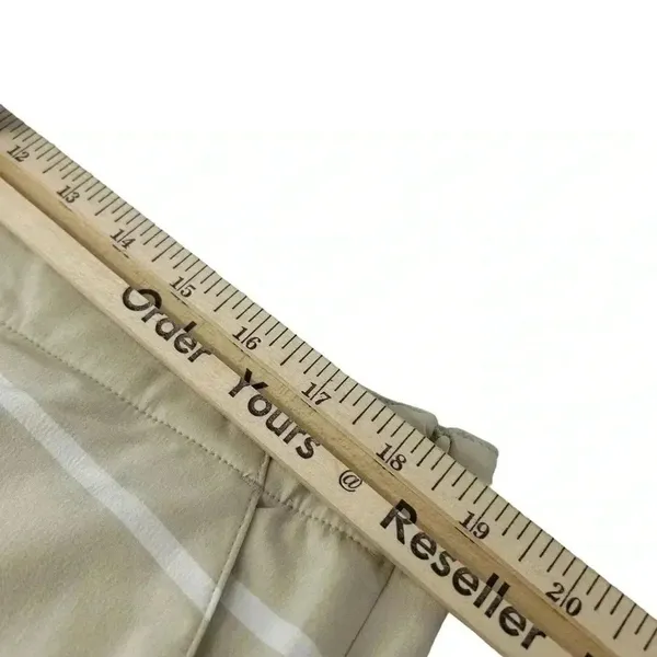 Lady Hagen Womens Size 16 Golf Skort 16” Tortilla White Yarn Dye Pickleball - Image 5