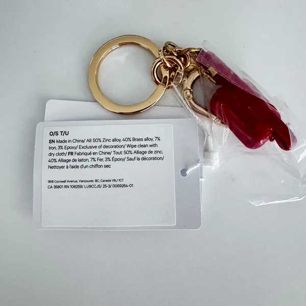 Everywhere Belt Bag Key Charm Lululemon Red - Image 10