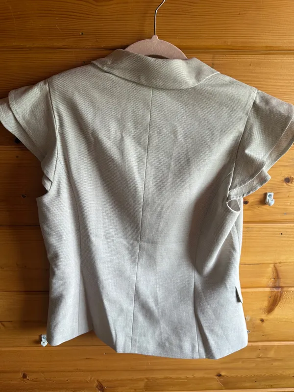 White House Black Market Short Sleeve Blazer - Image 2