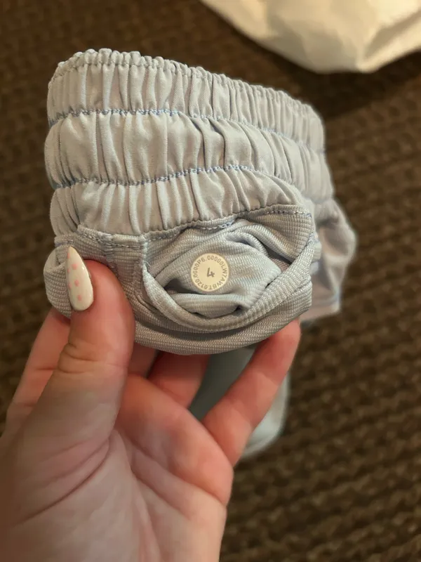 Light Blue Lululemon Shorts Hotty Hot 2.5" Low-Rise - Image 6