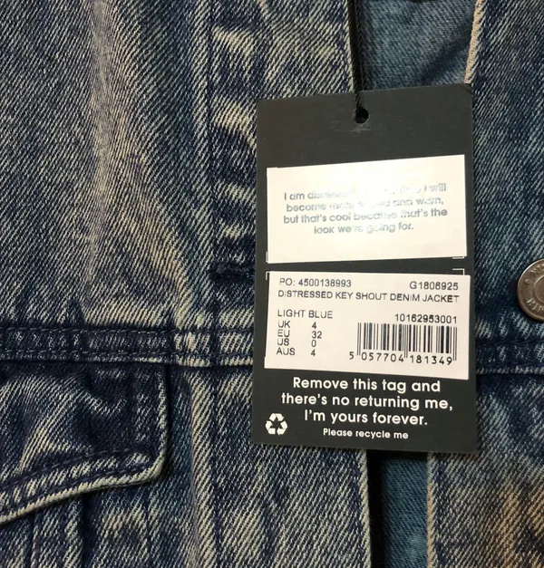 Missguided Denim Jacket - Image 4