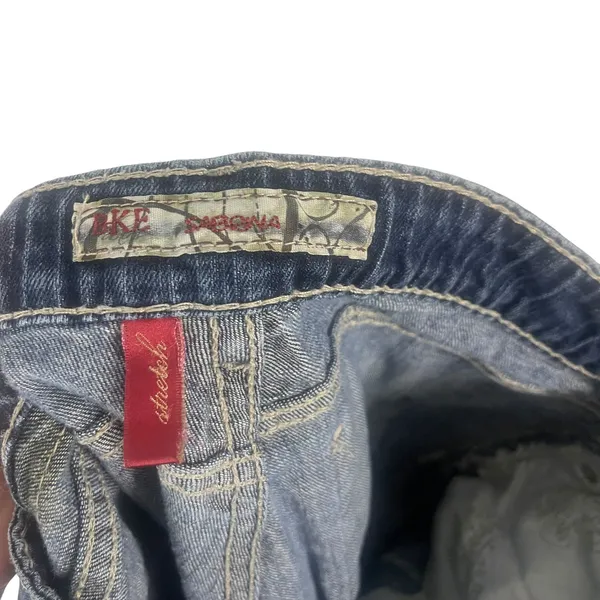 BKE Women's Size 28 Sabrina Western Medium‎ Wash Capri Jeans - Image 8