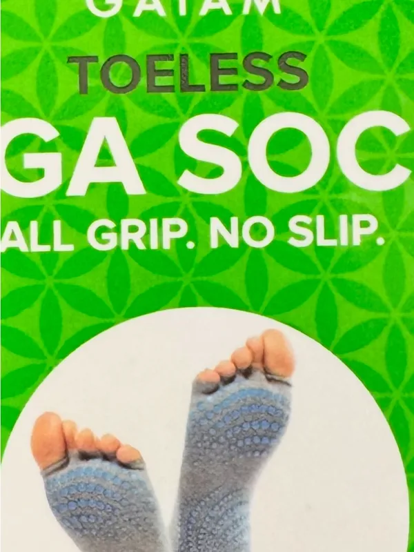 Gaiam Toeless Yoga Socks - Image 4