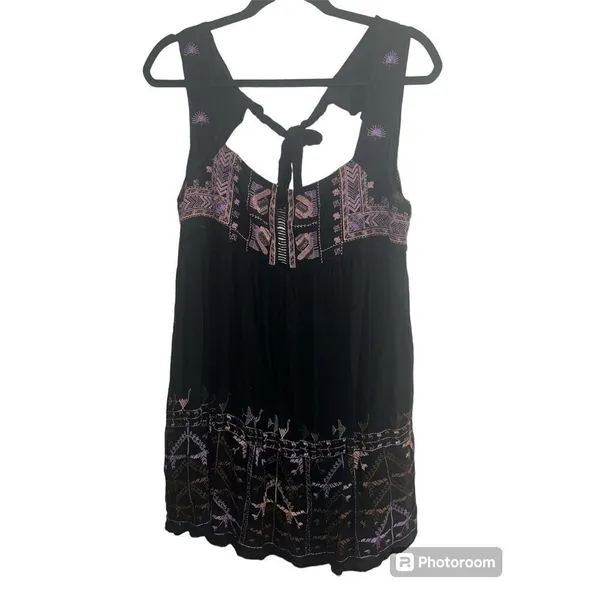 ✨FP Rhiannon Embroidered Babydoll Sz Small Dress✨ - Image 3