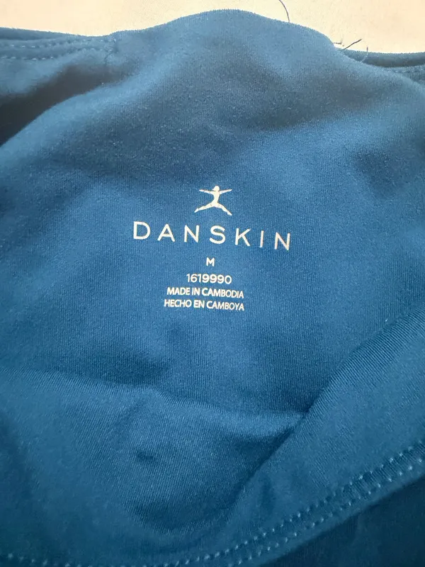 Danskin medium turquoise leggings  - Image 2