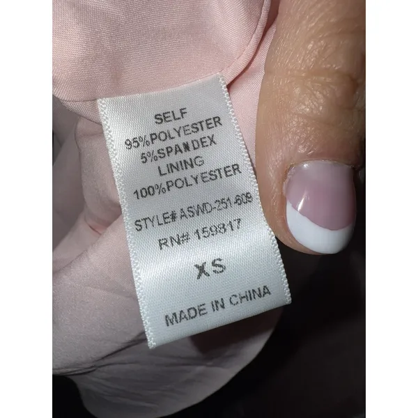 Altar'd State NEW Isla Strapless Mini Dress XS‎ Tiny Snag On Front - Image 9