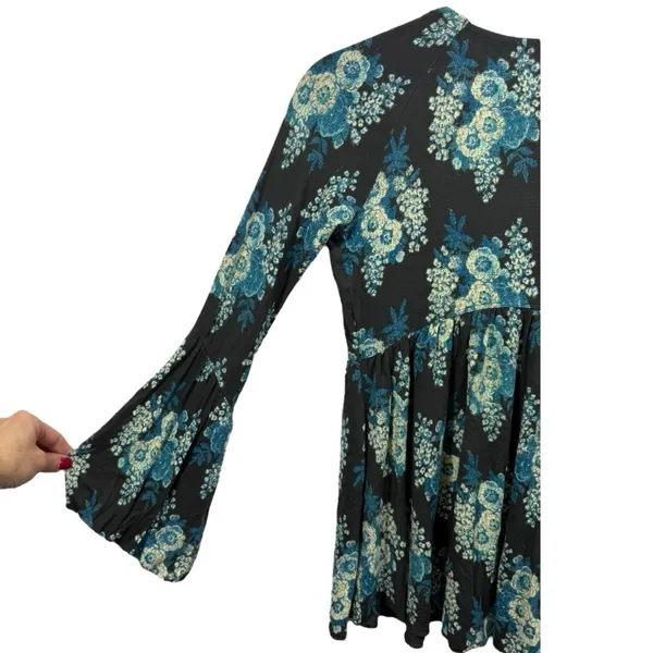 NWT Free People Speak Easy Boho Floral Blouse Top Size XS‎ Feminine Romantic - Image 13