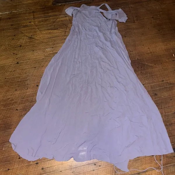 Privacy Please lilac Revolve XS luxe wrap maxi dress - Image 6