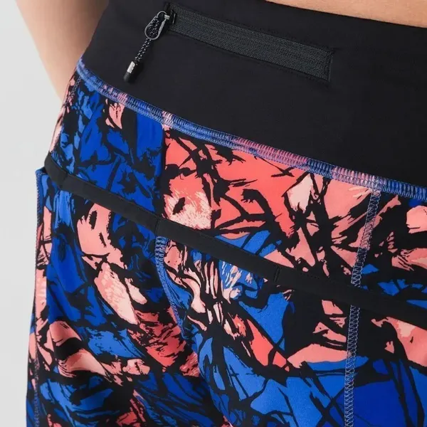 ✨ Lululemon Speed Short
Paint Storm Harbor Blue Multi / Black✨ - Image 5
