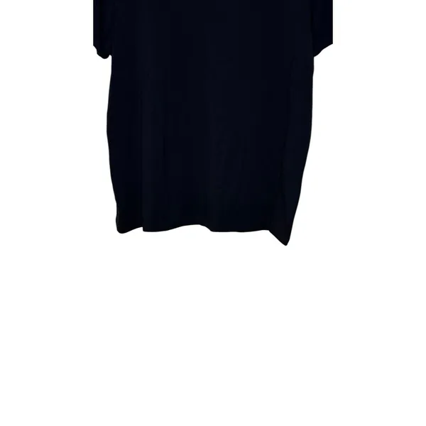 TanJay Women's Top‎ Embroidered Eyelet Crew Neck Short Sleeve Black Medium NWT - Image 11
