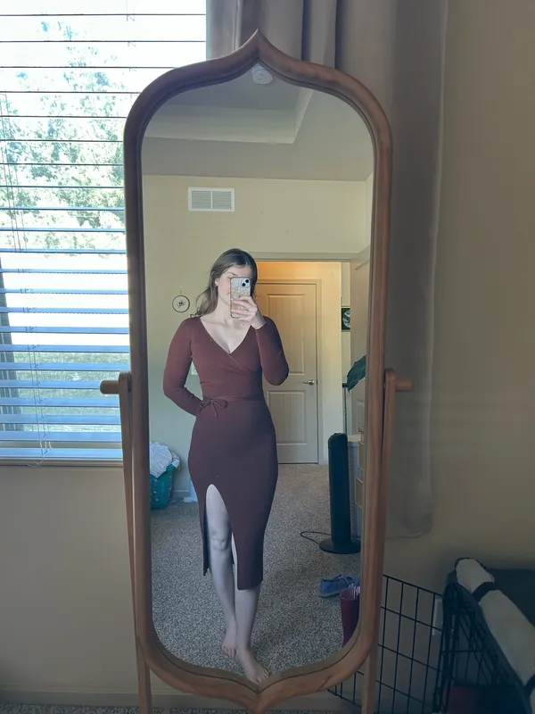 Abercrombie Knit sweater dress - Image 2