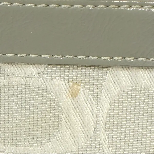 Coach Signature Gray Pleated Canvas Logo Wristlet‎ Pouch Wallet - Image 3