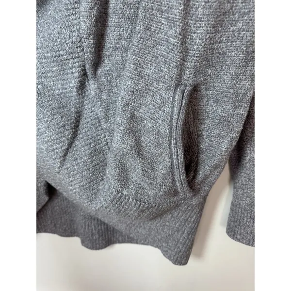 Barefoot Dreams Cardigan M Pacific Blue Gray Cozychic Lite Lounge Circle 452 - Image 5