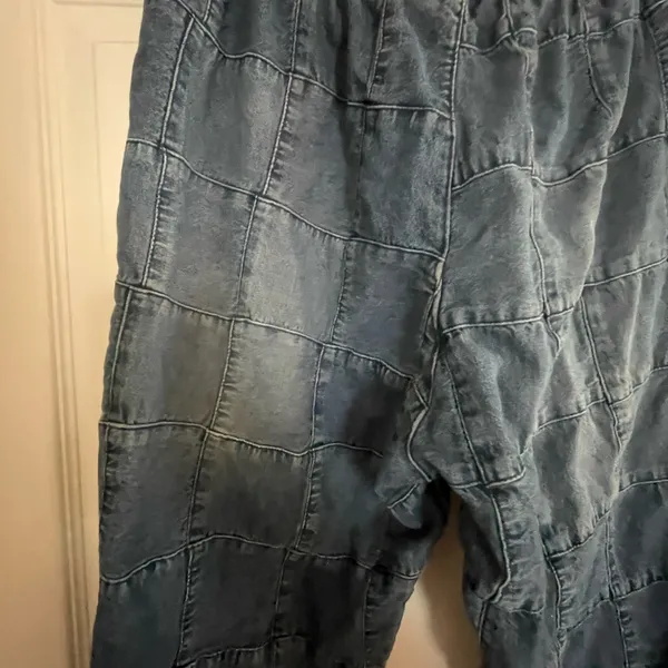 Amadi‎ Patchwork Jeans Blue Size 4 - Image 5
